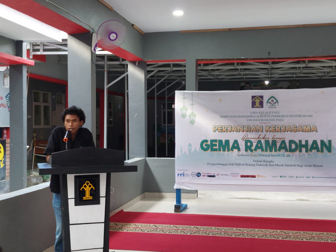 LPKA Palu-HMJ PPI UIN Datokarama Palu Gelar Program Gema Ramadhan