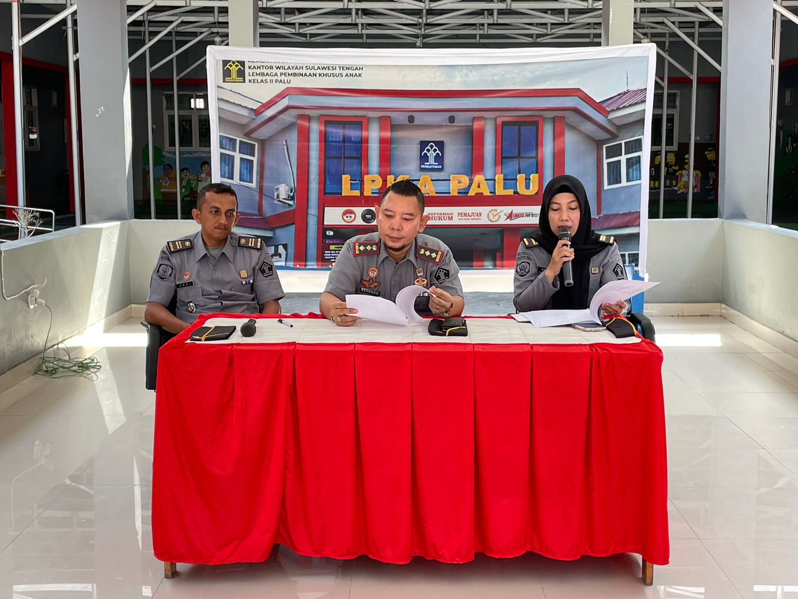 Optimis Raih WBK, LPKA Palu Rapat Evaluasi Pemenuhan Data pada Enam Area Perubahan