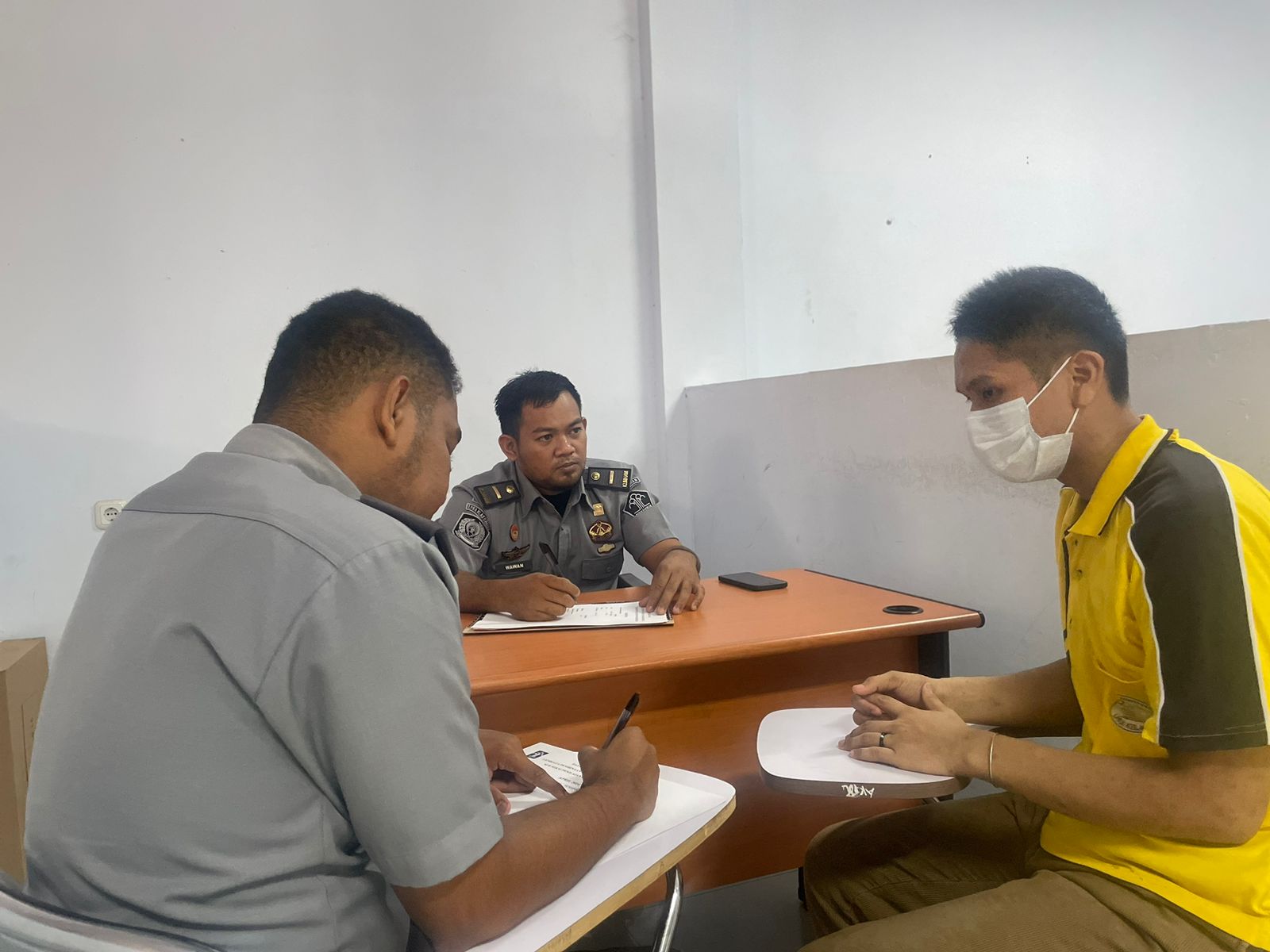 Jalani Program AO, Kasubsi Penilaian dan Klasifikasi Berikan Nasihat kepada Anak LPKA Palu