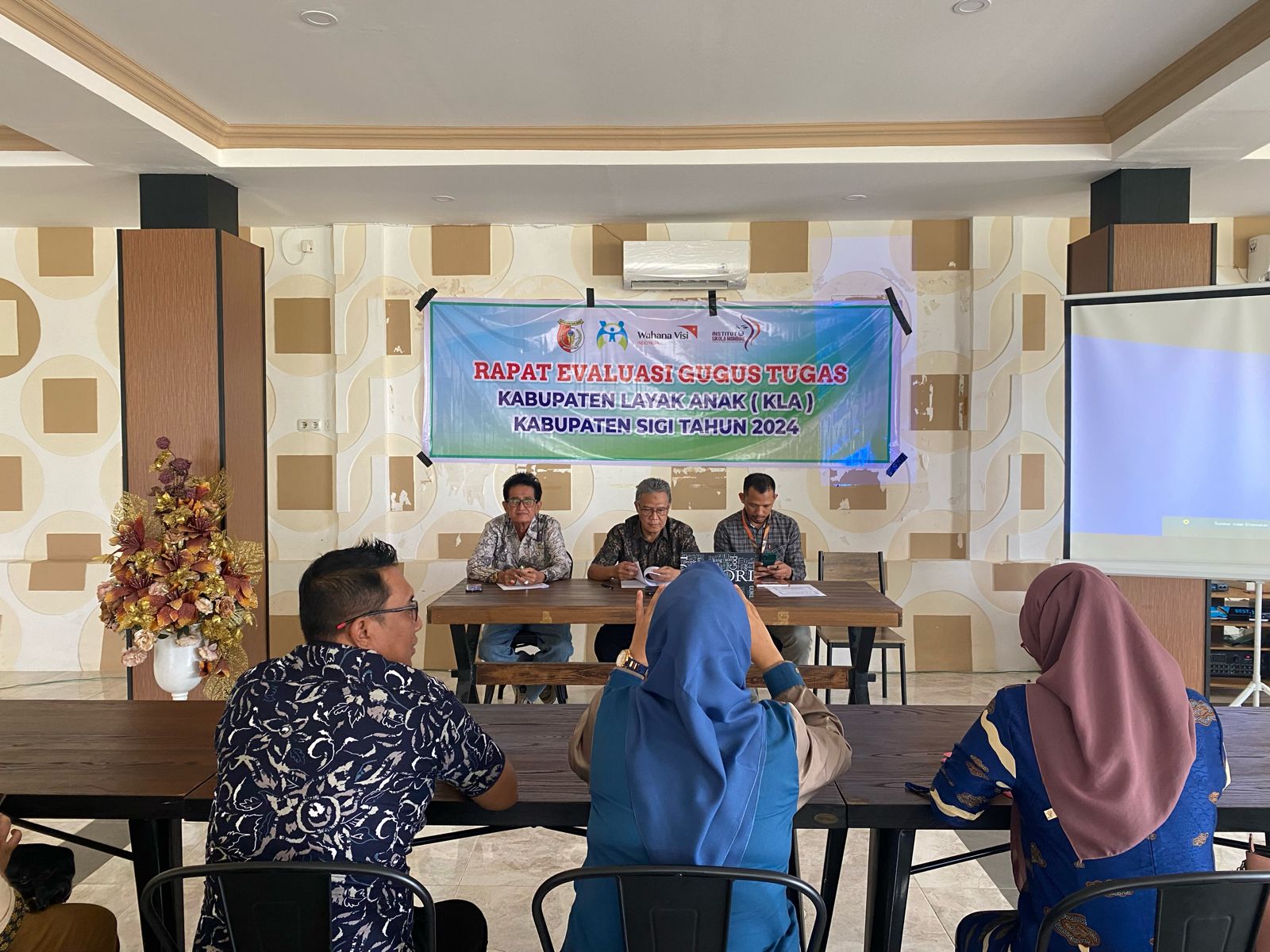 Hadiri Evaluasi Gugus Tugas, Kepala LPKA Palu Dukung Kabupaten Sigi Menuju KLA Tingkat Madya
