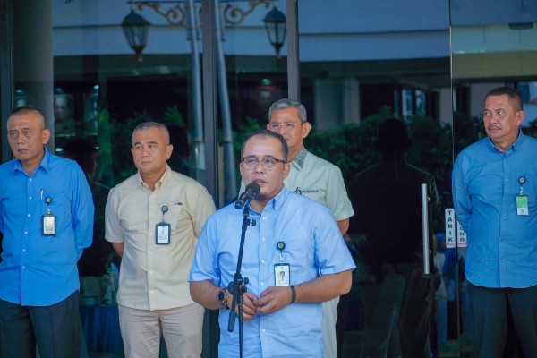 Wakil Walikota Medan Pimpin Apel Pagi Pertama Usai Libur Cuti Bersama Lebaran