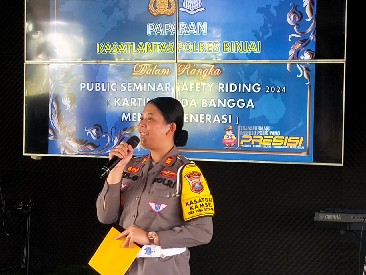 Sat Lantas Polres Binjai Gencar Laksanakan Kampanye Safety Riding