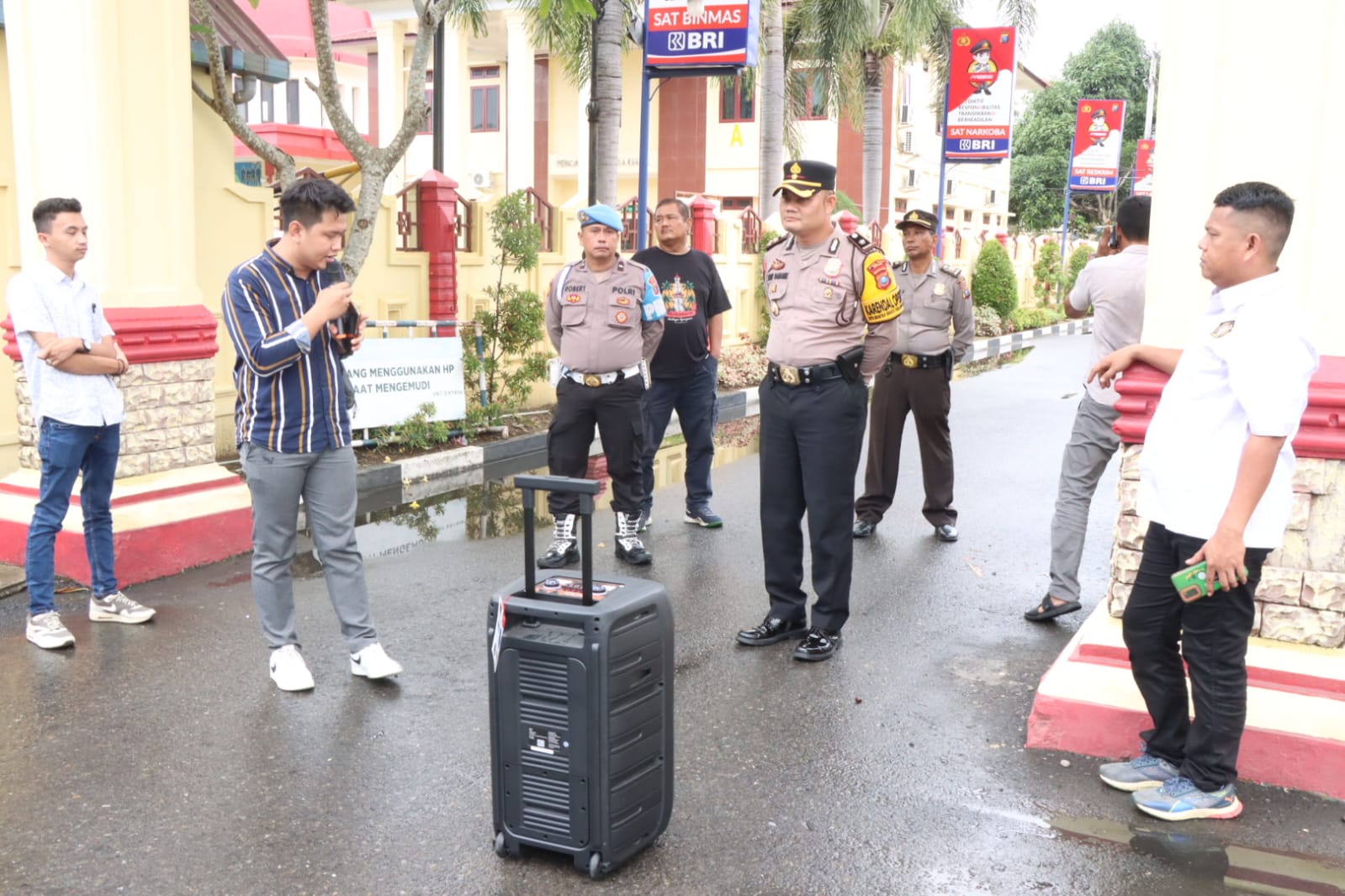 Polres Binjai Peroleh Apresiasi Dari Aliansi Pemuda dan Mahasiswa