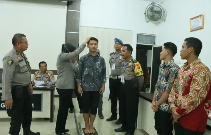 Sebanyak 145 Calon Lulus Verifikasi Rikmin Panitia Pembantu Penerimaan Bintara Gelombang II TA 2024 Polres Sergai