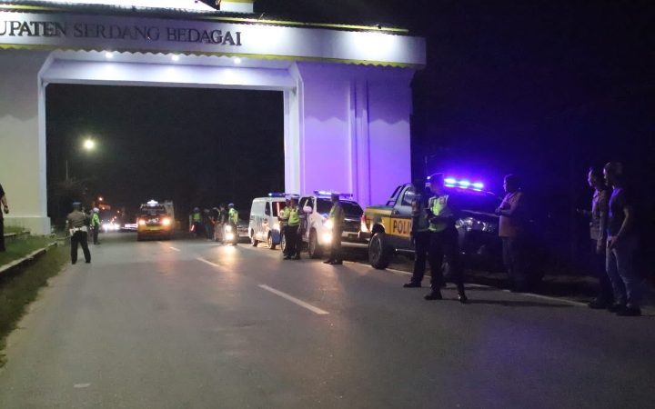 Polres Sergai Gelar Patroli Dan Razia Rutin Yang Ditingkatkan Antik Toba 2024