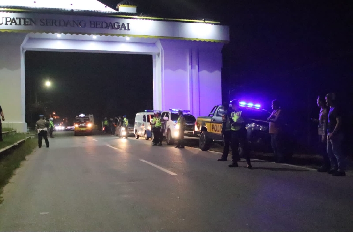 Polres Sergai Gelar Patroli Dan Razia Rutin Yang Ditingkatkan Antik Toba 2024