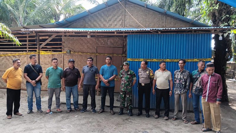 Polres Sergai Gerak Cepat Menindak Dan Menutup Lokasi Perjudian Dibawa Titi Sungai Ular