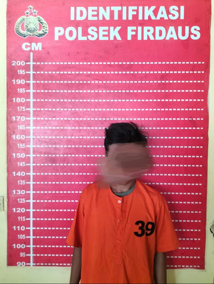 Polsek Firdaus Polres Sergai Berhasil Ringkus Pria Pelaku Pencurian di gudang PLN 