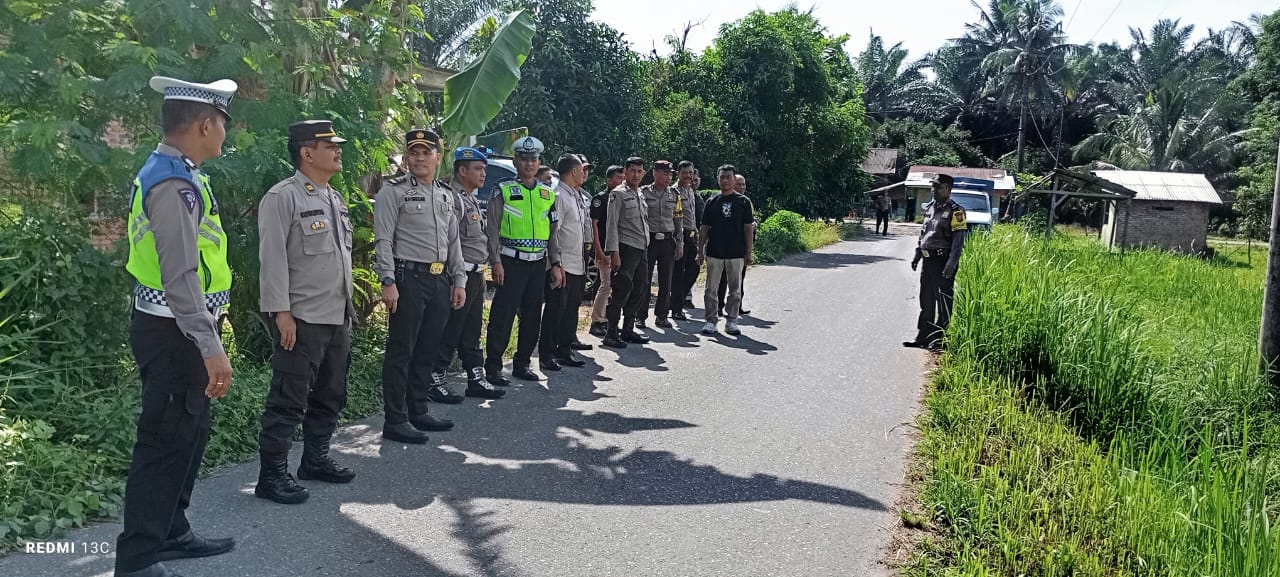 Polres Binjai Jaga Kamtibmas Kota Binjai Melalui Patroli Cipta Kondisi 