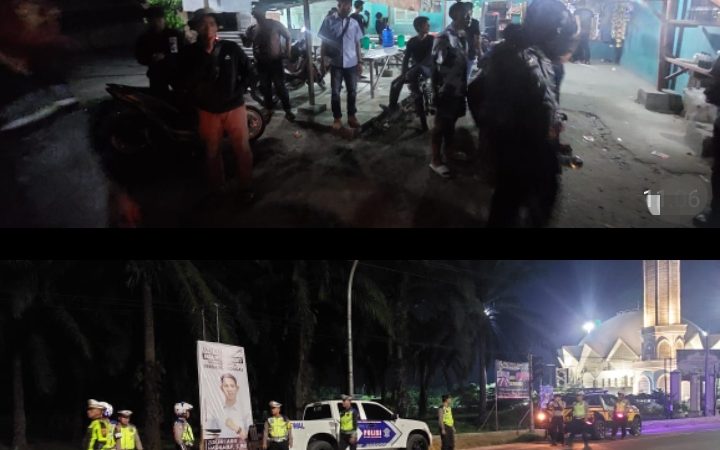 Polres Sergai Gelar Patroli Skala Besar