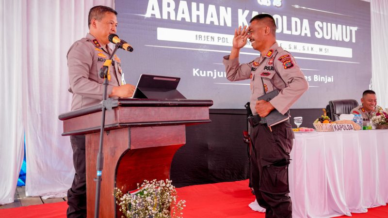 Kembali, Kapolda Sumut Berangkatkan Umroh Anggotanya, Kali Ini Kasat Sabhara Binjai Tegak Lurus Tolak Setoran Judi
