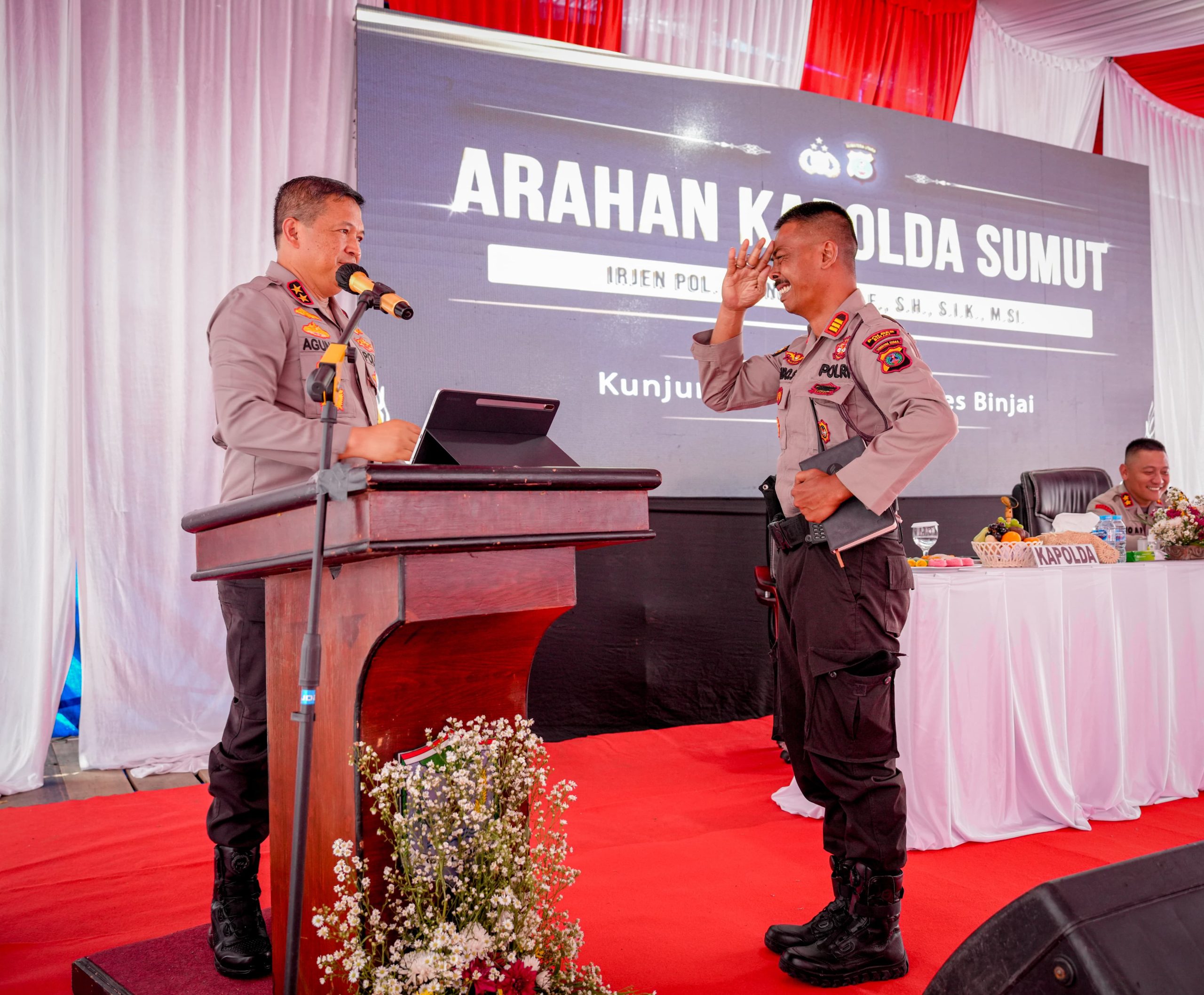 Kembali, Kapolda Sumut Berangkatkan Umroh Anggotanya, Kali Ini Kasat Sabhara Binjai Tegak Lurus Tolak Setoran Judi