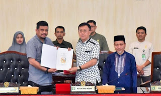 Penyampaian Rekomendasi LKPJ 2023,Kepada Walikota Medan