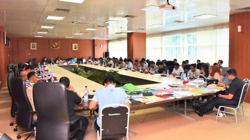 OPD Memaparkan Rincian Anggaran