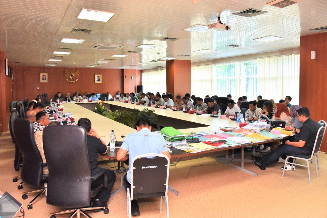 OPD Memaparkan Rincian Anggaran