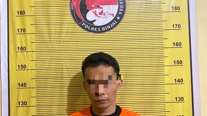 Lagi Nunggu Pembeli, Pengedar Sabu Diringkus Polres Binjai