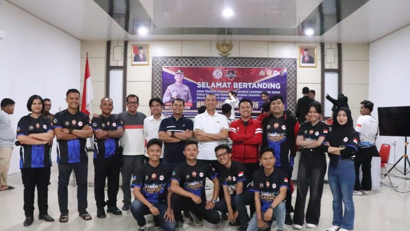 Dalam Rangka Menyemarakkan HUT ke-78 Bhayangkara, Polres Sergai Gelar Pekan Olahraga