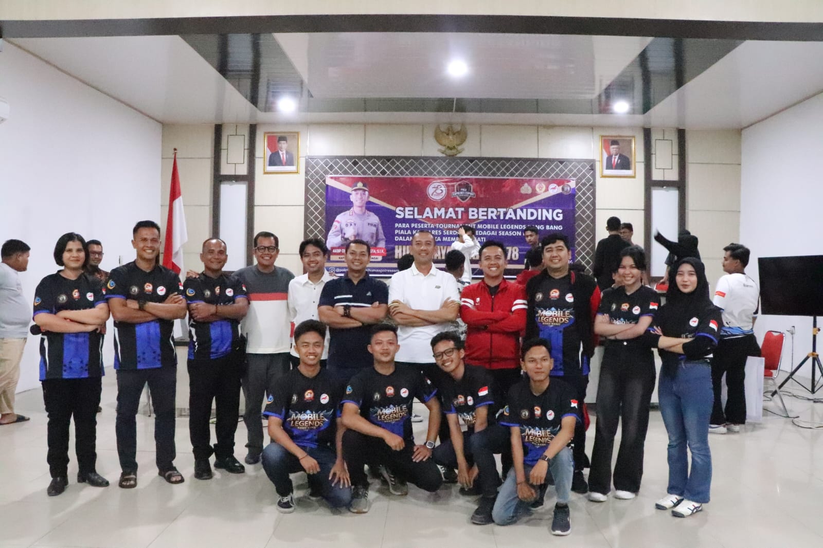 Dalam Rangka Menyemarakkan HUT ke-78 Bhayangkara, Polres Sergai Gelar Pekan Olahraga