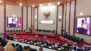 Paripurna Penjelasan Walikota Medan