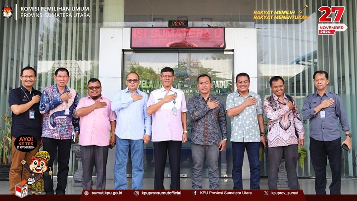 KPU Sumut Gelar Audensi Dengan BNN Provinsi Sumut