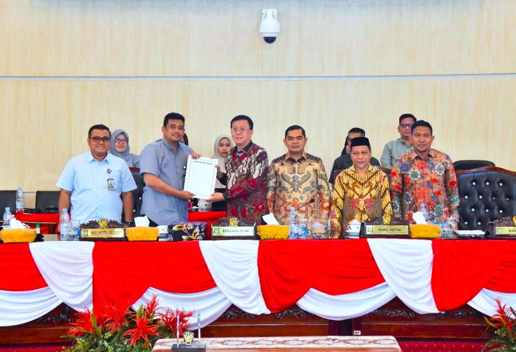 DPRD Medan dan Pemko Setujui Rancangan APBD 2025