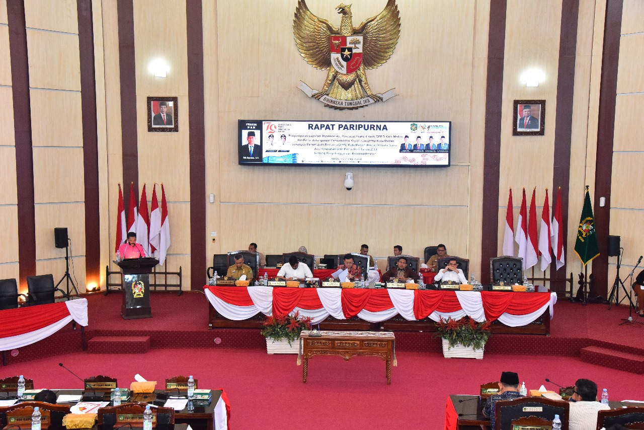 Persetujuan Bersama DPRD Medan Dengan Walikota Medan Atas Perubahan Perda No.3 Tahun 2019 Tentang Penyelenggaraan Ketenagakerjaan