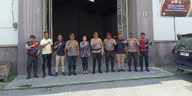 Sebagian Bahan Logistik Untuk Pilkada 2024 Telah Tiba di Medan, Kekurangannya Sedang Berproses