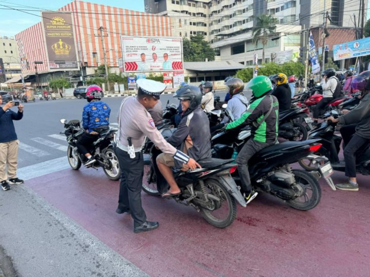 Hari Ketiga Ops Zebra Toba 2024, Polda Sumut Fokus Pencegahan Lakalantas