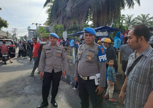 Keamanan Terjamin: Polda Sumut Amankan Kampanye Senam Sehat Cagub di Medan