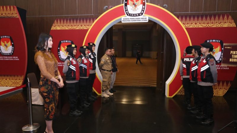 Pengamanan Ketat Debat Publik II Pilgub Sumut, 489 Personel Tersebar di Tiga Ring