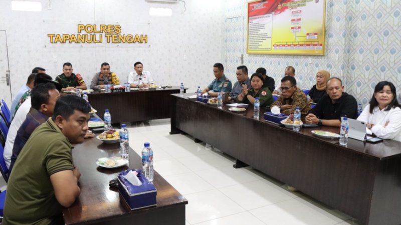 Rapat Koordinasi Pilkada Tapanuli Tengah: Sinergi Mewujudkan Pemilu Damai dan Bermartabat
