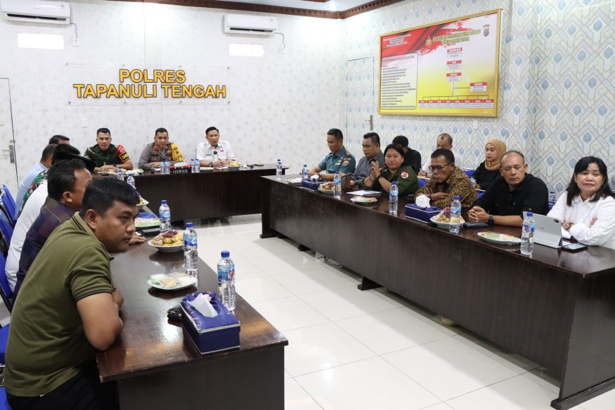 Rapat Koordinasi Pilkada Tapanuli Tengah: Sinergi Mewujudkan Pemilu Damai dan Bermartabat