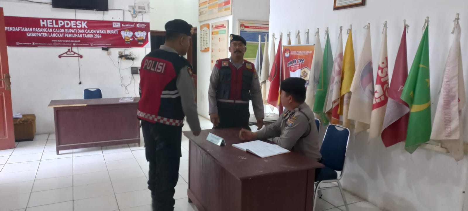 Sat Samapta Polres Langkat Ciptakan Rasa Aman Jelang Pilkada 2024