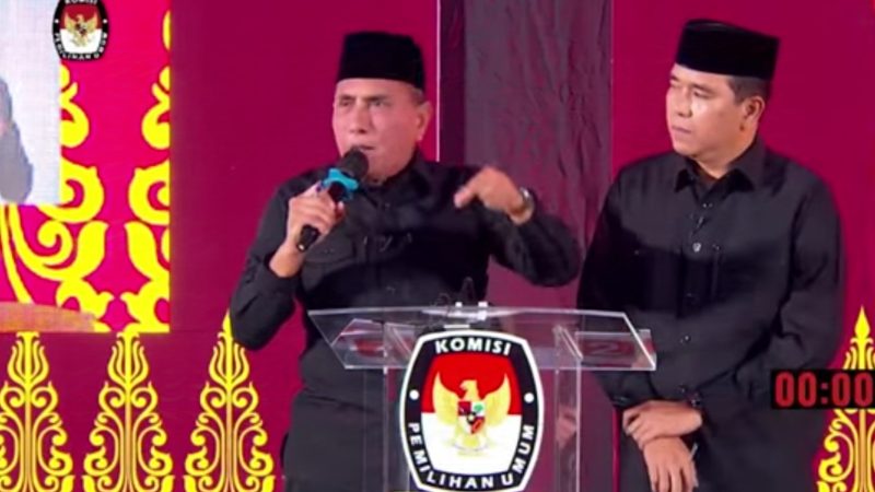 KPU Provinsi Sumut Gelar Debat Kedua Pilgubsu 2024 di Hotel Santika Premiere Dyandra Medan