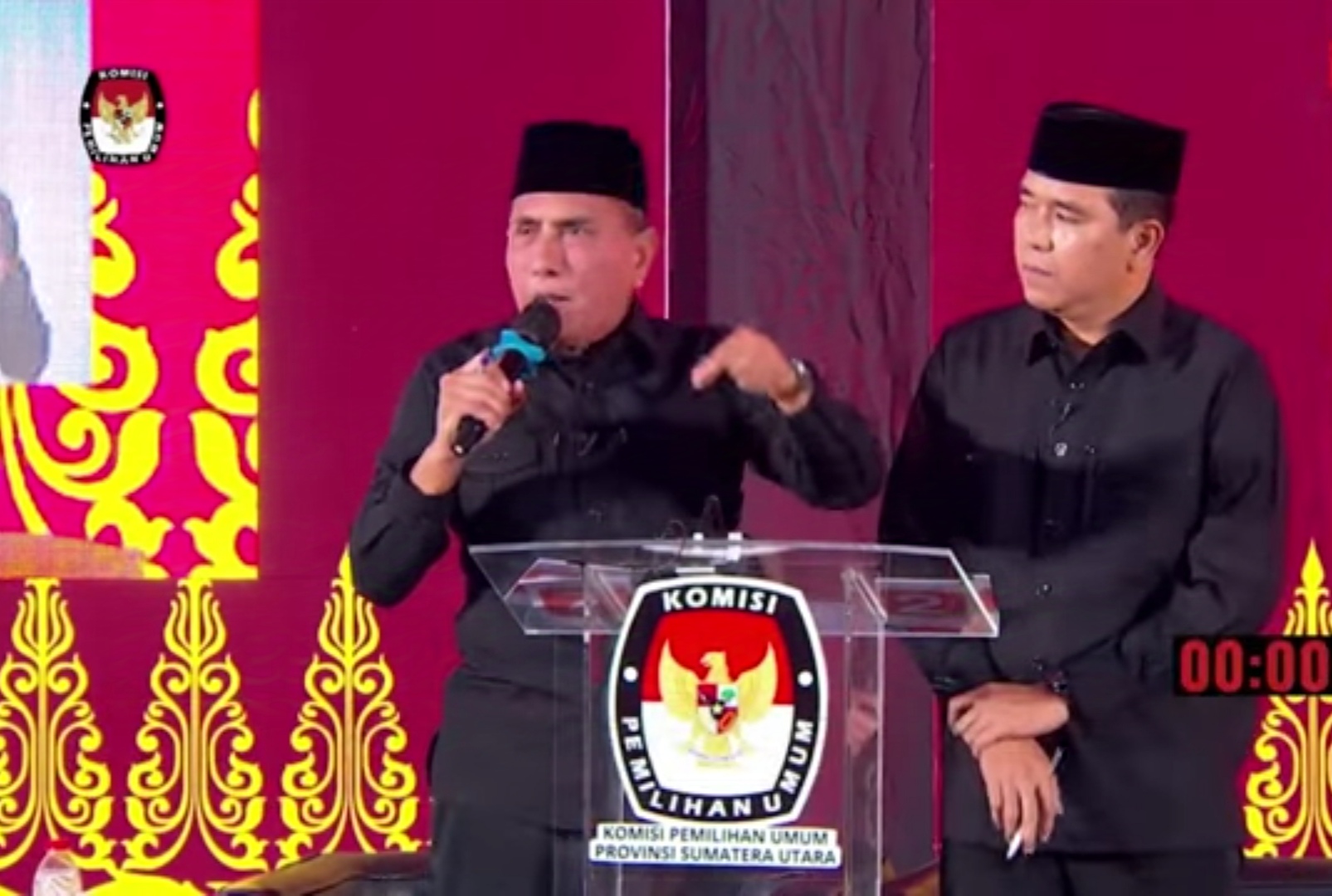 KPU Provinsi Sumut Gelar Debat Kedua Pilgubsu 2024 di Hotel Santika Premiere Dyandra Medan
