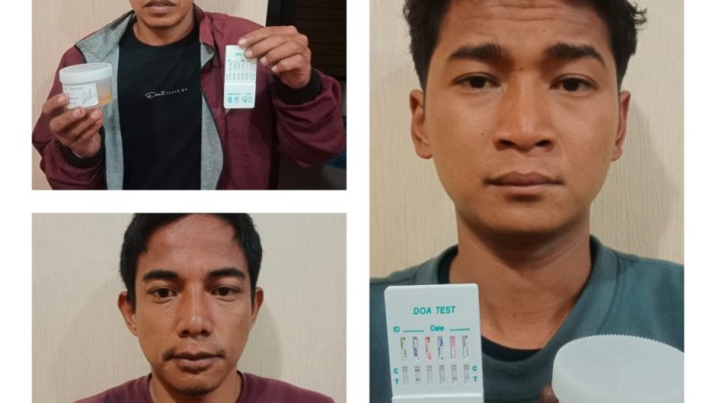 Polres Tanah Karo Gerebek Sarang Narkoba di Desa Gurusinga, Tiga Pelaku Diamankan