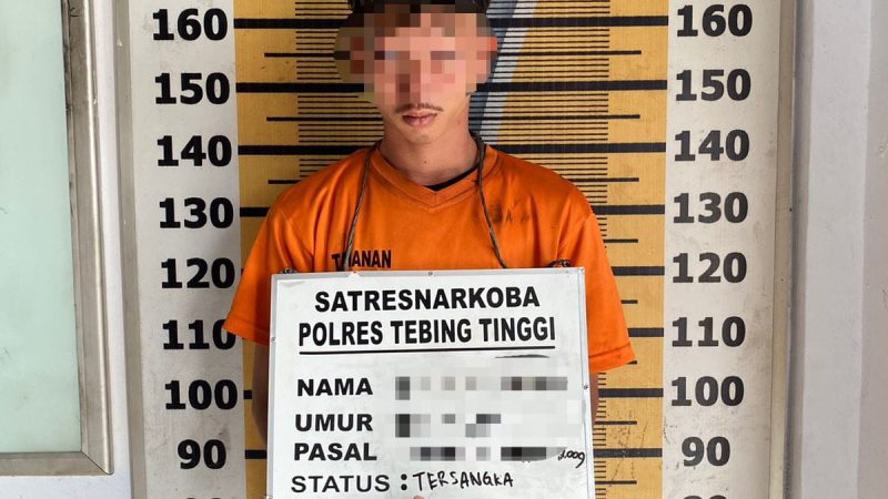 Polres Tebing Tinggi Ungkap Peredaran Narkoba, 162 Gram Sabu Berhasil Diamankan