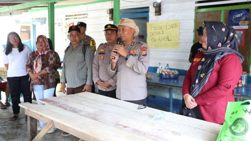 Trauma Healing Polda Sumut di Desa Patumbak Kampung untuk Korban Banjir