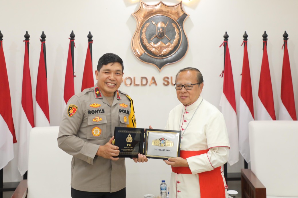 Sambut Keuskupan Katolik TNI-Polri, Polda Sumut : Berikan Ruang Ibadah Bagi Semua Agama