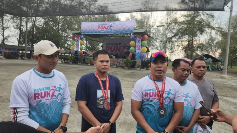 Wakapolda Sumut Sekaligus Founder Fowerfit Lepas Ratusan Peserta Powerfit Run Indonesia