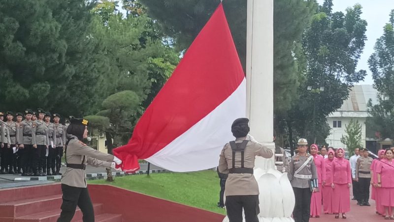 Upacara Hari Ibu Ke-96 di Polda Sumut: Mengukuhkan Peran Perempuan Menuju Indonesia Emas 2045
