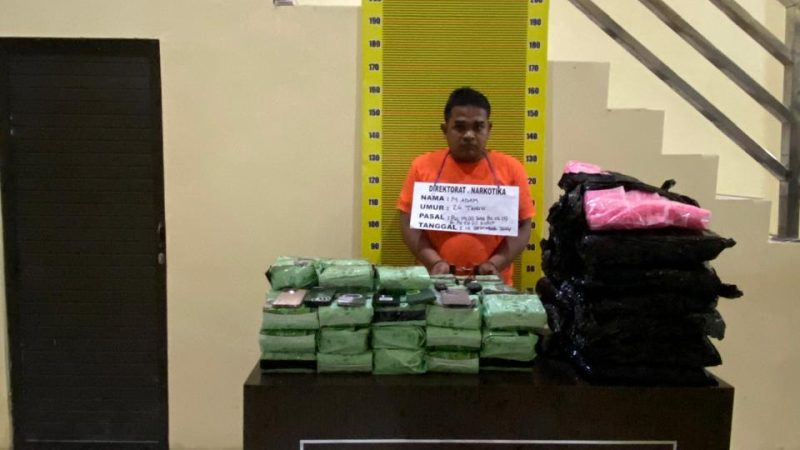 Polda Sumut Sikat Jaringan Narkotika: 92 Tersangka dan Puluhan Kilo Narkoba Diamankan