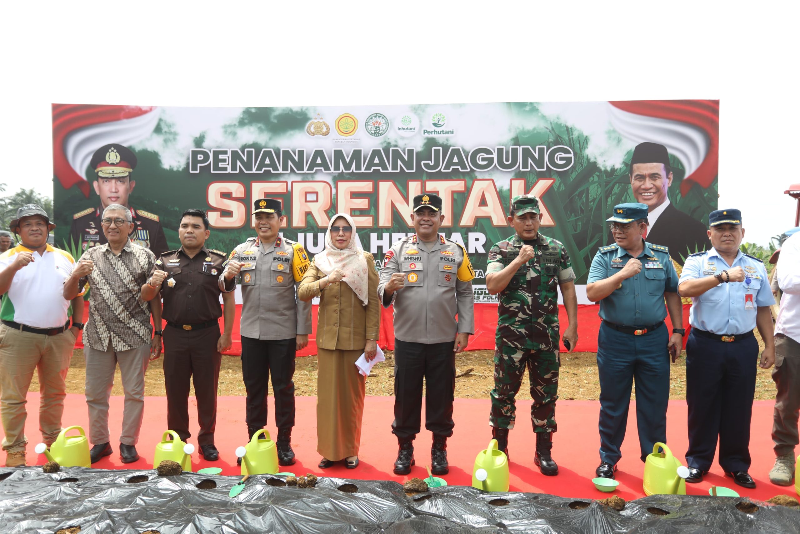 Penanaman 1 Juta Hektare Jagung: Polda Sumut Fokus Produksi 100 Ribu Ton