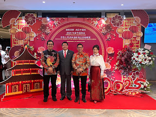 Ketua DPRD Medan Hadiri Festival Musim Semi Tahun Baru Imlek