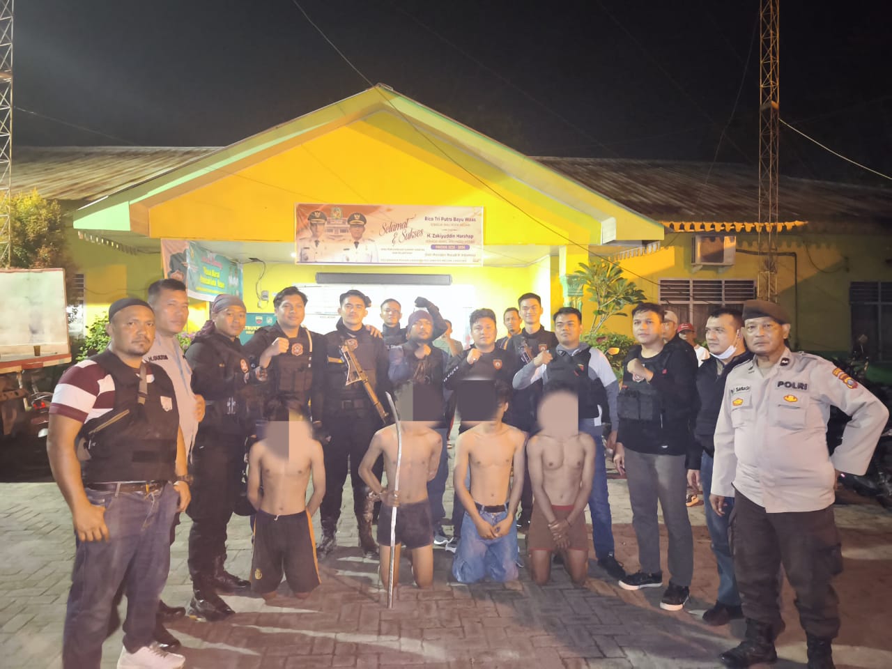 Polres Pelabuhan Belawan Tangkap Enam Pelaku Tawuran dalam Dua Hari