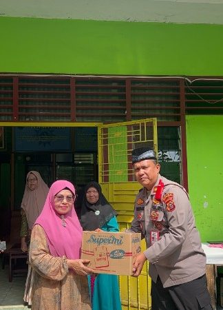 Polda Sumut Berbagi Kebahagiaan dengan Anak Yatim di Bulan Suci Ramadhan