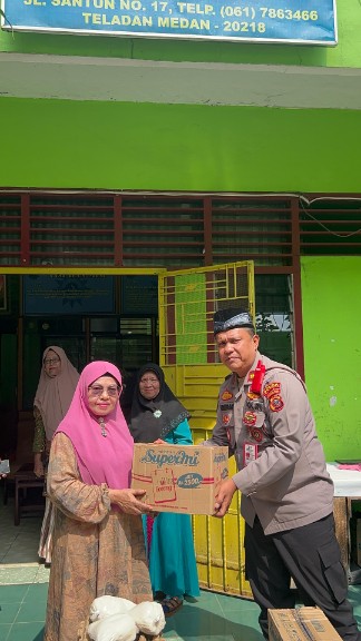 Polda Sumut Berbagi Kebahagiaan dengan Anak Yatim di Bulan Suci Ramadhan