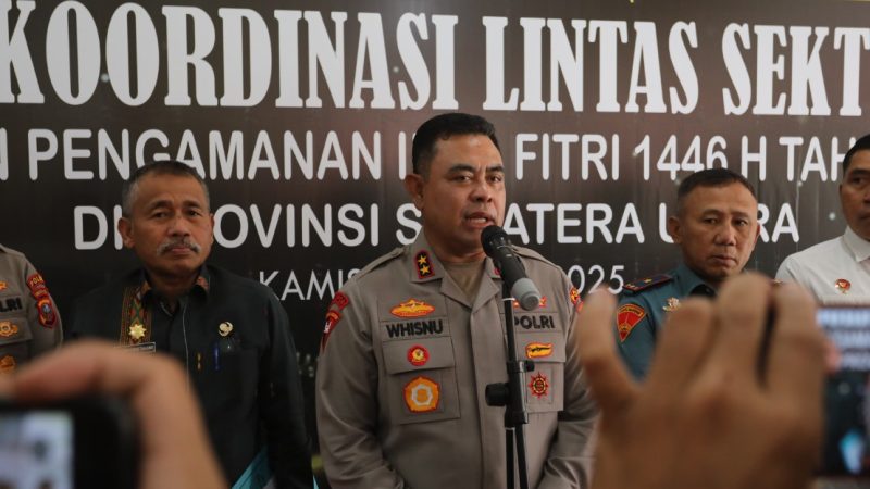 Polda Sumut Siapkan 167 Pos dan 12.104 Personel Untuk Pengamanan Idul Fitri 1446 H