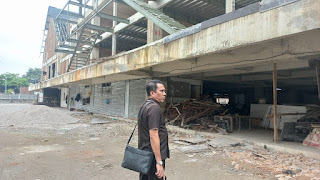 Komisi IV Sidak ke Lokasi Bangunan Samping Samsat Putri Hijau