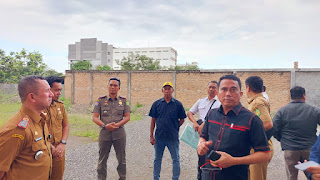 Pembangunan Pool Bus LRG Diminta di Stop Tanpa Izin